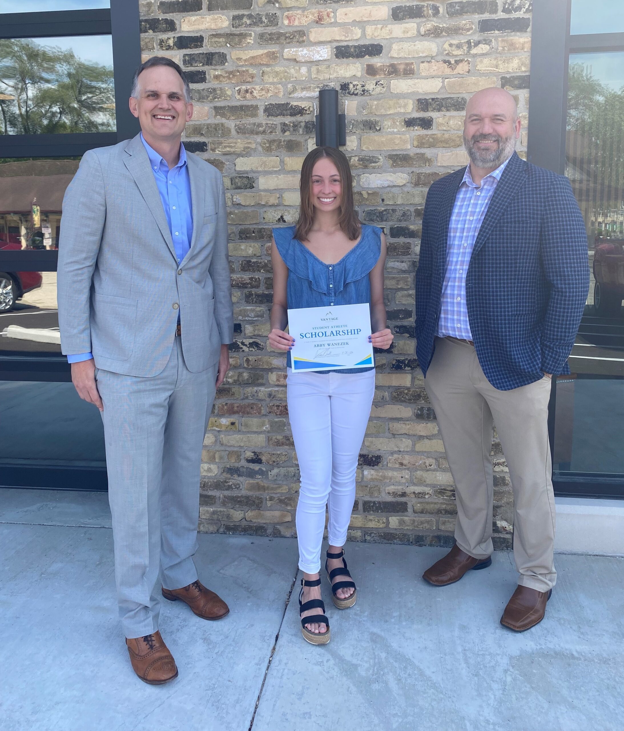 Abby Wanezek with Jesse Niederbaumer and Jeremy Gardner cropped