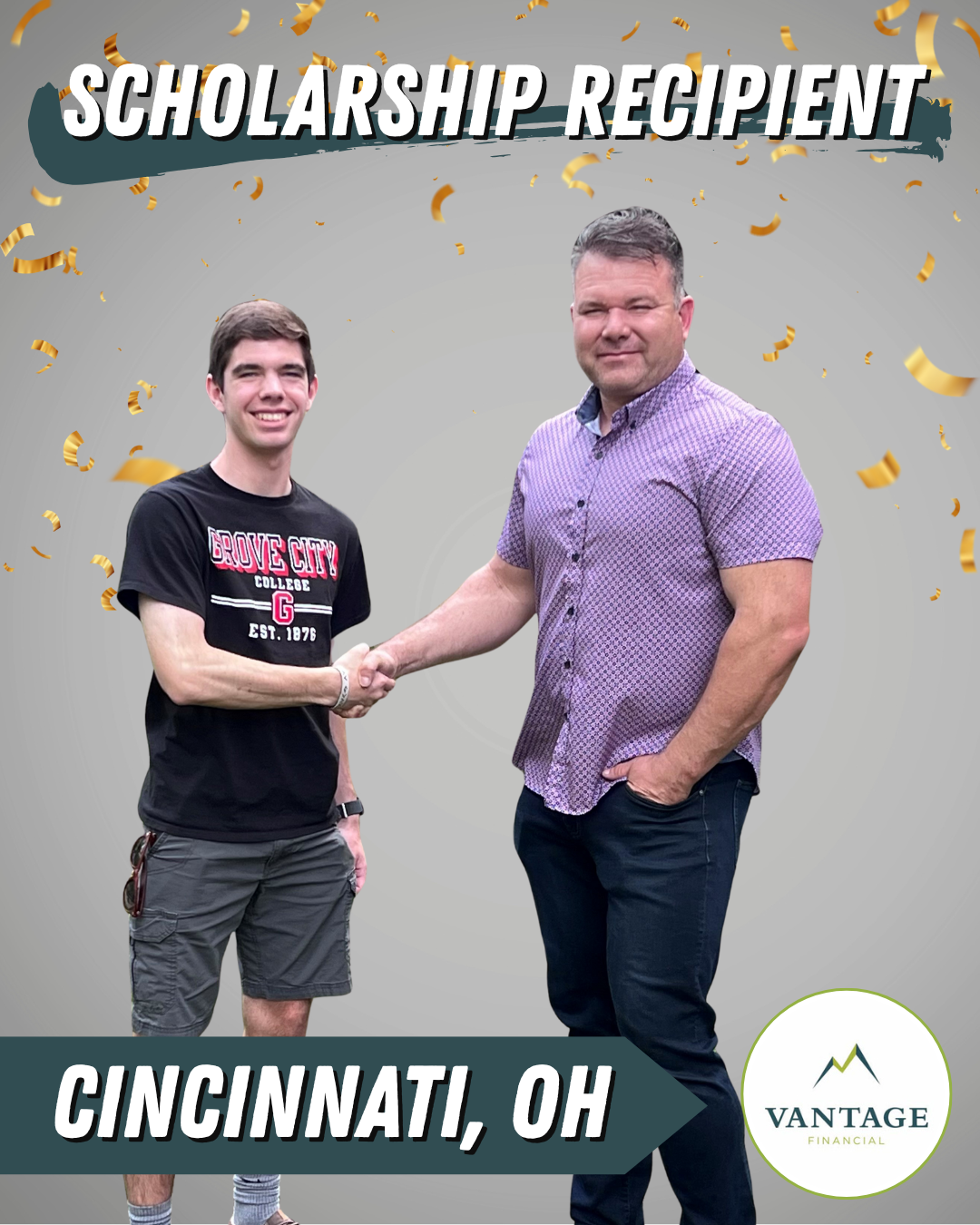 Cincinnati Scholarship Winner